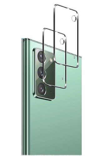 SaharaCase - FlexiGlass Lens Hood for Samsung Galaxy Note 20 Camera Lenses (2-Pack) - Clear