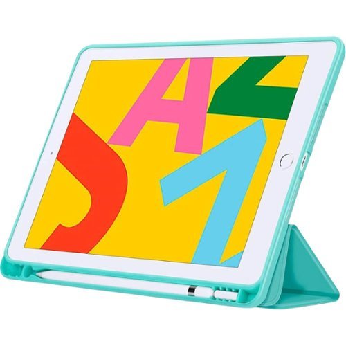 SaharaCase - Folio Case for Apple iPad 10.2 (8th Gen 2020) and (9th Gen 2021) - Teal