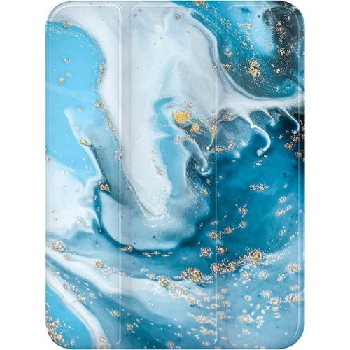 SaharaCase - Folio Case for Apple iPad mini (6th Generation 2021) - Blue Marble