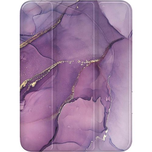 SaharaCase - Folio Case for Apple iPad mini (6th Generation 2021) - Purple Marble