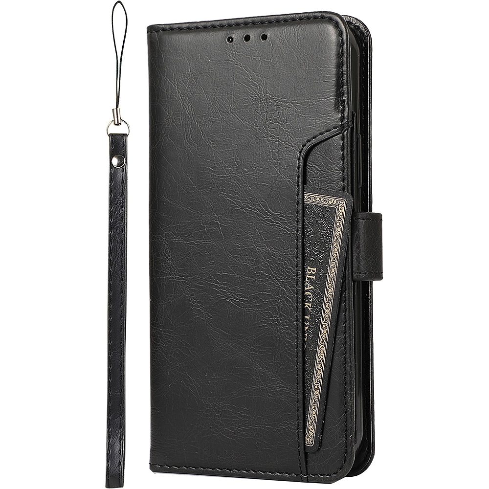 SaharaCase - Folio Wallet Case for Apple iPhone 14 - Black