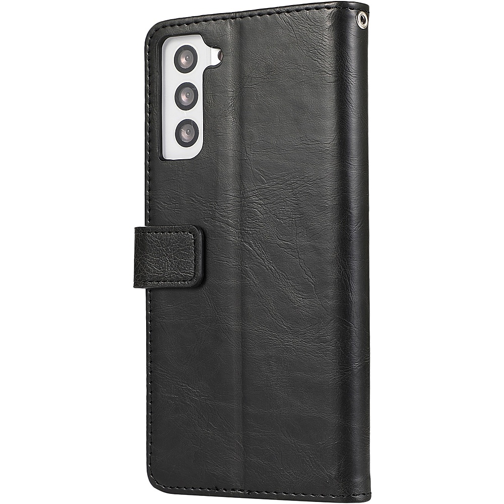 SaharaCase - Folio Wallet Case for Samsung Galaxy S23 - Black