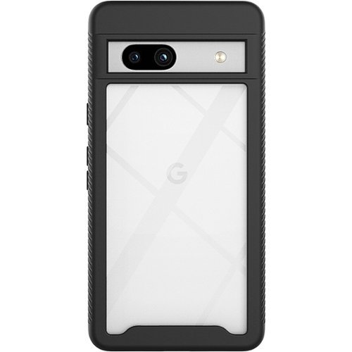 SaharaCase - GRIP Series Case for Google Pixel 7a - Black/Clear