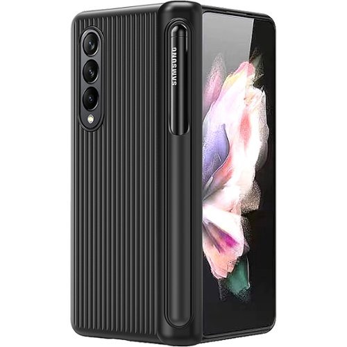 SaharaCase - GRIP Series Full Body Case for Samsung Galaxy Z Fold4 - Black