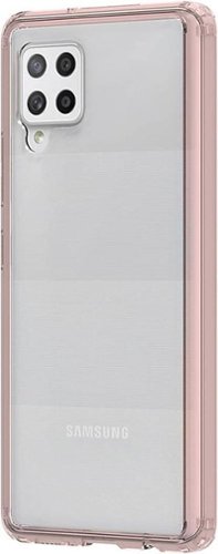 SaharaCase - Hard Shell Series Case for Samsung Galaxy A42 5G - Clear Rose Gold