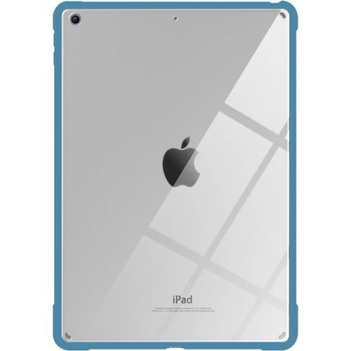 SaharaCase - Hybrid Flex Series Case for Apple iPad 10.2 (8th Generation 2020 and 9th Generation 2021) - Clear Blue