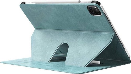 SaharaCase - Indy Series Folio Case for Apple iPad Pro 11" (2nd, 3rd, and 4th Gen 2020-2022), iPad Air 11-inch (2024) - Aqua