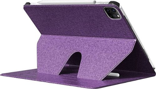 SaharaCase - Indy Series Folio Case for Apple iPad Pro 11" (2nd, 3rd, and 4th Gen 2020-2022), iPad Air 11-inch (2024) - Purple