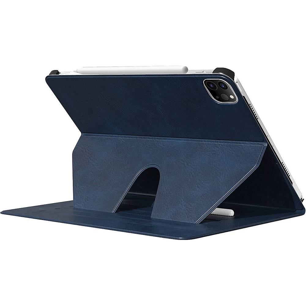 SaharaCase - Indy Series Folio Case for Apple iPad Pro 12.9 (4th, 5th, and 6th Gen 2020-2022), iPad Air 13" (2024) - Navy