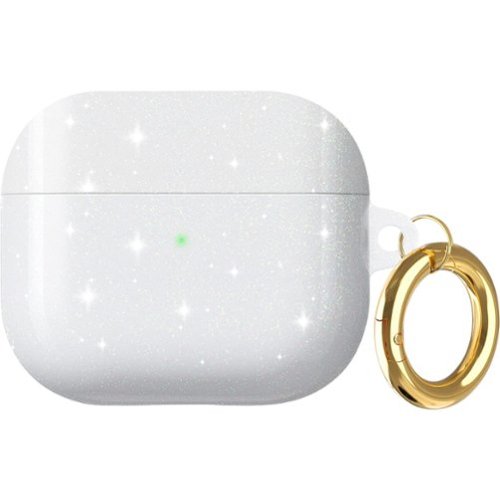 SaharaCase - Inspire Series Sparkle Case for Apple AirPods (3rd Generation) - Transparent