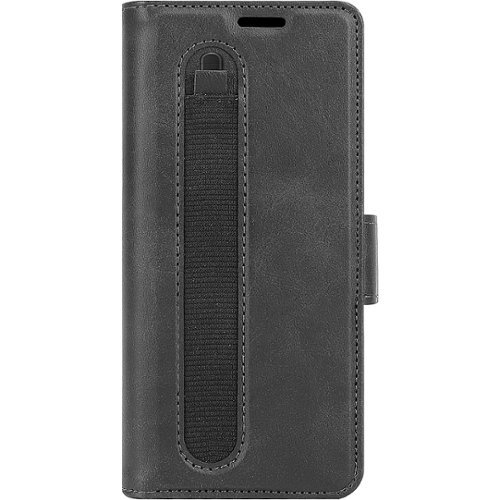 SaharaCase - Leather Folio Wallet Case for Samsung Galaxy Z Fold5 - Black