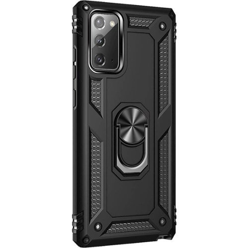 SaharaCase - Military Kickstand Series Carrying Case for Samsung Galaxy Note20 - Black