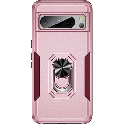 SaharaCase - Military Kickstand Series Case for Google Pixel 8 Pro - Rose Gold