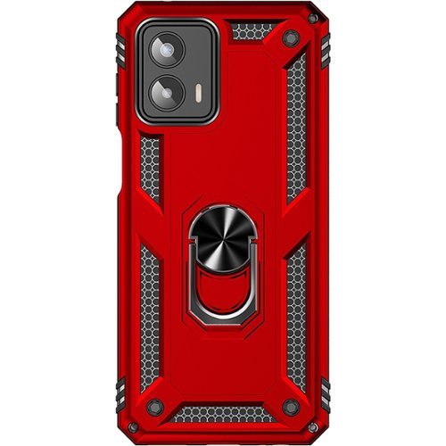 SaharaCase - Military Kickstand Series Case for Motorola Edge+ (2023) - Red