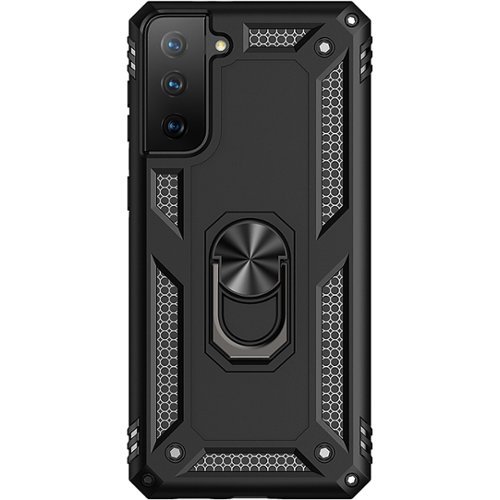 SaharaCase - Military Kickstand Series Case for Samsung Galaxy S21 FE 5G - Black