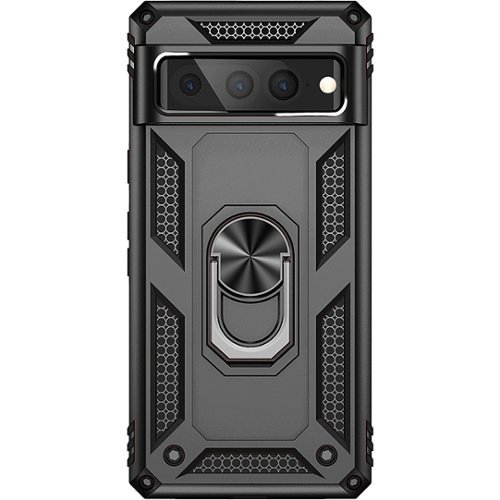 SaharaCase - Military Kickstand Series with Belt Clip Case for Google Pixel 7 Pro - Black