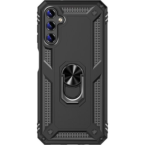 SaharaCase - Military Kickstand Series with Belt Clip Case for Samsung Galaxy A14 5G - Black