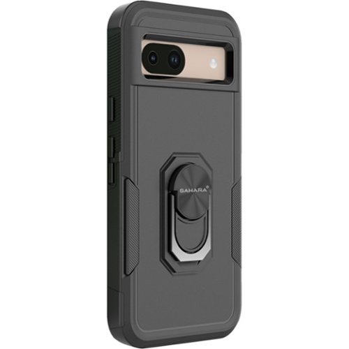 SaharaCase - Raider Series Kickstand Case for Google Pixel 8a - Scorpion Black