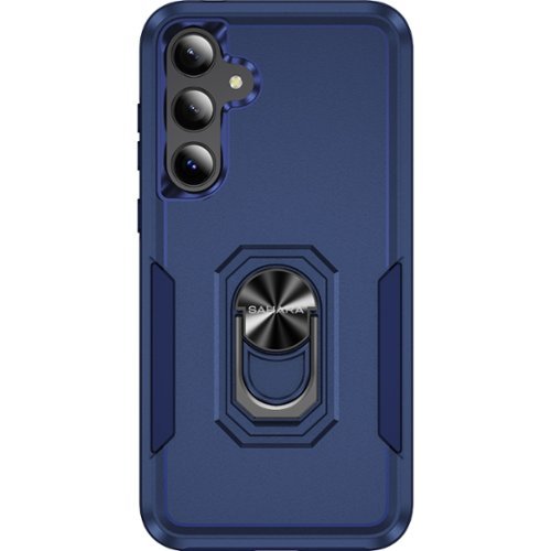 SaharaCase - Raider Series Kickstand Case for Samsung Galaxy A35 5G - Desert Blue