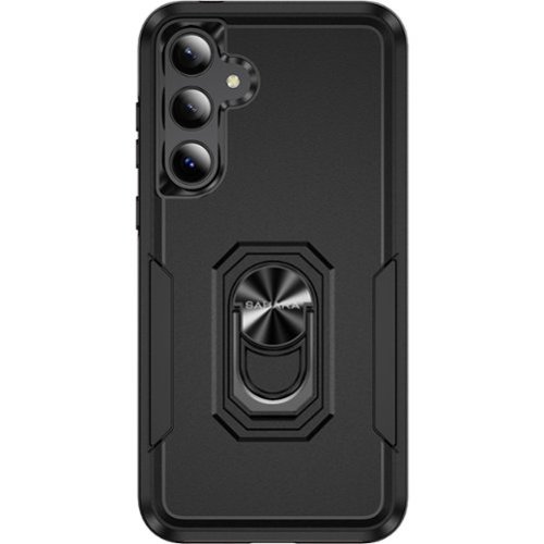 SaharaCase - Raider Series Kickstand Case for Samsung Galaxy A35 5G - Scorpion Black