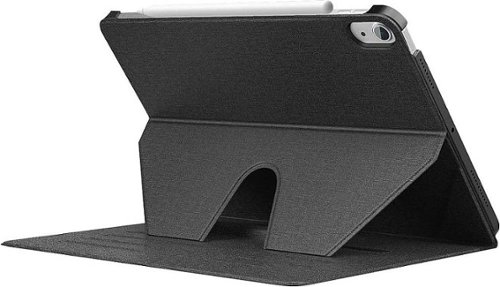 SaharaCase - Venture Series Multi-Angle Case for Apple iPad Air 10.9-inch (4th Gen, 5th Gen) and iPad Air 11-inch M2 - Black