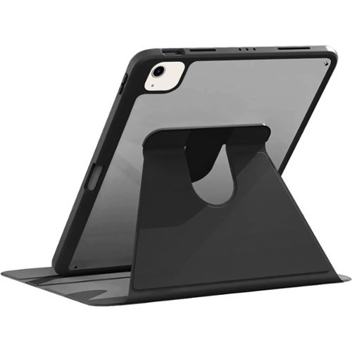 SaharaCase - Venture Series Rotating Case for Apple iPad Air 10.9-inch (4th Gen, 5th Gen) and iPad Air 11-inch M2 - Scorpion Black