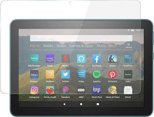SaharaCase - ZeroDamage Tempered Glass Screen Protector for Amazon Fire HD 8 (2020 and 12th Gen 2022) - Clear