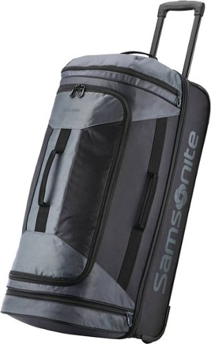 Samsonite - Andante 2 29" Wheeled Duffel Bag - Black/River Rock