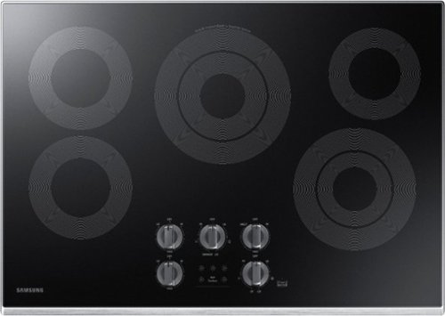 Samsung - 30" Electric Cooktop with WiFi - Stainless Steel