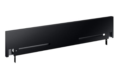 Samsung - 4" Backguard for 30" Slide in Range - Black