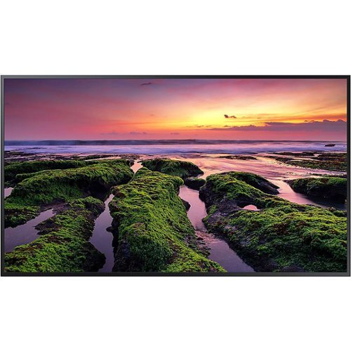 Samsung - 43" QBB series LED 4K UHD Digital Signage Display - Black