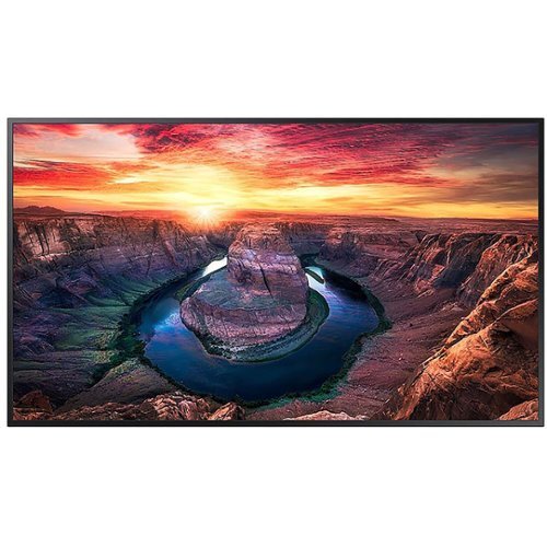 Samsung - 43" QMB series LED 4K UHD Digital Signage Display - Black