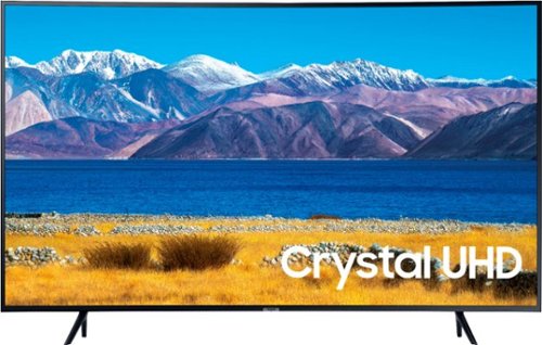 Samsung - 55" Class TU8300 Curved LED 4K UHD Smart Tizen TV