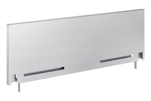 Samsung - 9" Backguard for 30" Slide in Range - Stainless Steel