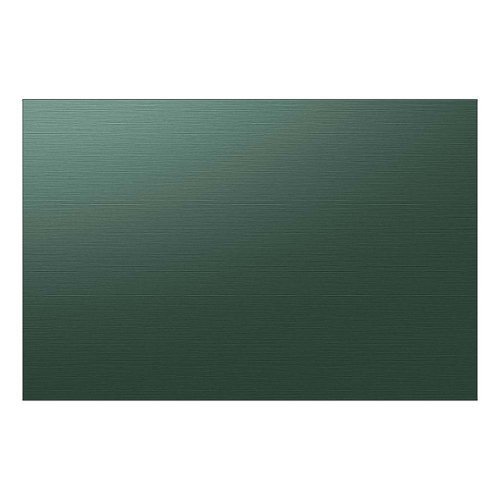 Samsung - Bespoke 3-Door French Door Refrigerator panel - Bottom Panel - Emerald Green Steel