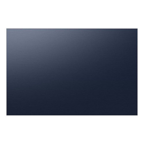 Samsung - Bespoke 3-Door French Door Refrigerator panel - Bottom Panel - Navy Steel