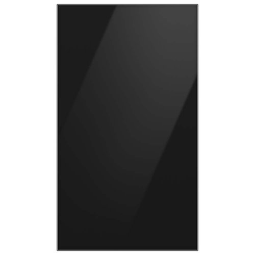Samsung - Bespoke 4-Door Flex Refrigerator Panel - Bottom Panel - Charcoal Glass