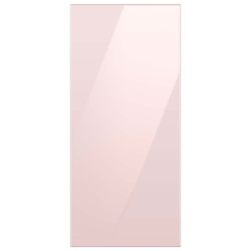 Samsung - Bespoke 4-Door Flex Refrigerator Panel - Top panel - Pink Glass