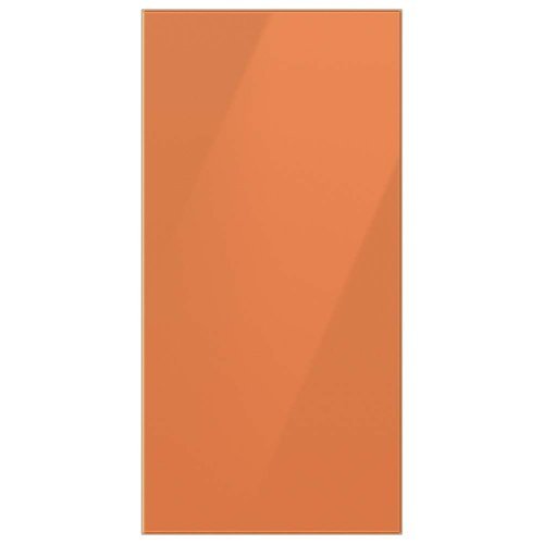 Samsung - Bespoke 4-Door French Door Refrigerator Panel - Top Panel - Clementine Glass