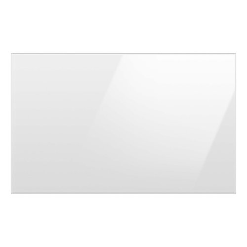 Samsung - Bespoke 4-Door French Door Refrigerator panel - Bottom Panel - White Glass