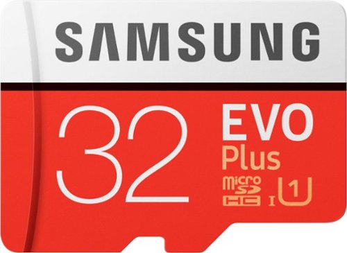 Samsung - EVO Plus 32GB microSDHC UHS-I Memory Card