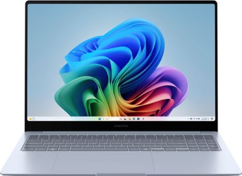 Samsung - Galaxy Book4 Edge - Copilot+ PC - 16" AMOLED Touch-Screen Laptop - Snapdragon X Elite - 16GB Memory - 1TB Storage - Sapphire Blue