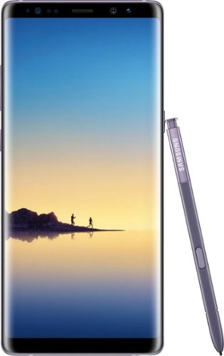 Samsung - Geek Squad Certified Refurbished Galaxy Note8 4G LTE with 64GB Memory Cell Phone (Unlocked) - Orchid Gray