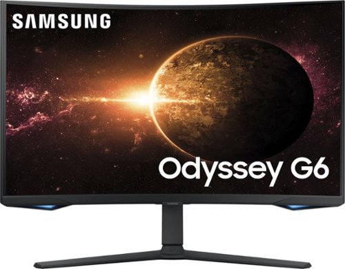 Samsung - Odyssey G65D 32" 1000R Curved QHD IPS 240Hz 1ms FreeSync Premium Pro Smart Gaming Monitor with HDR600(DisplayPort, HDMI) - Black