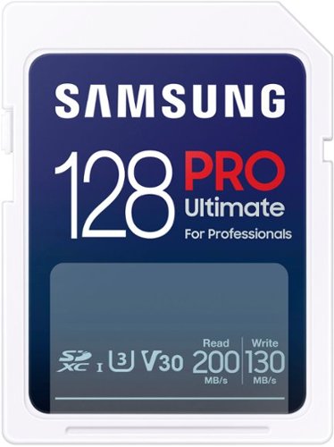 Samsung - Pro Ultimate 128GB SDXC Memory Card