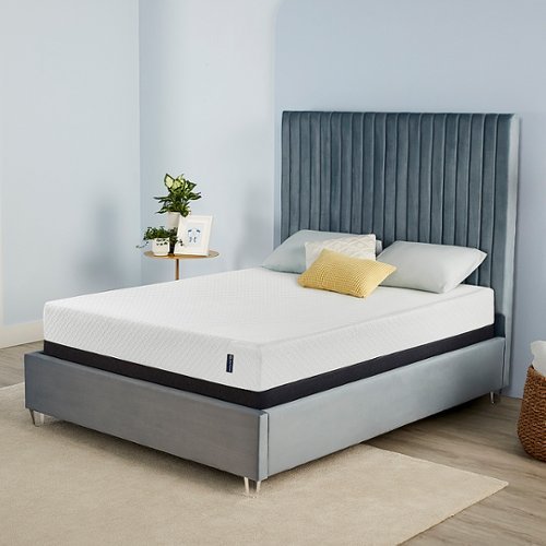 Serta - Sheer Slumber 8" Medium Firm Gel Memory Foam Mattress-in-a-box - Multi