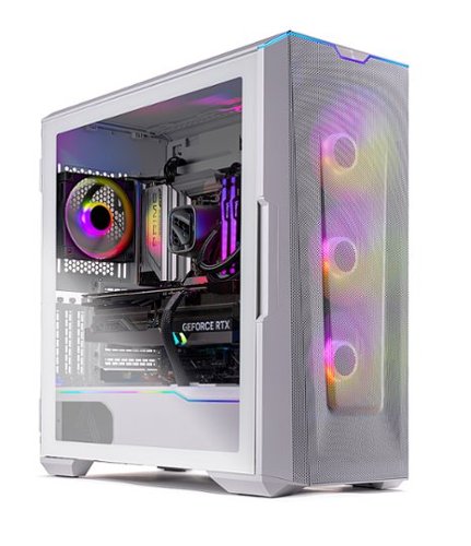 Skytech Gaming - Ecplipse Gaming Desktop - Intel Core i7-14700K - 32GB Memory - NVIDIA RTX 4070 Ti - 1TB NVMe SSD - White