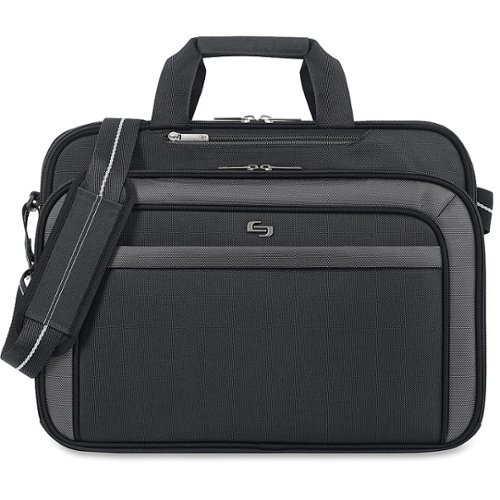 Solo New York - CheckFast Laptop Case for 17" Laptop - Black