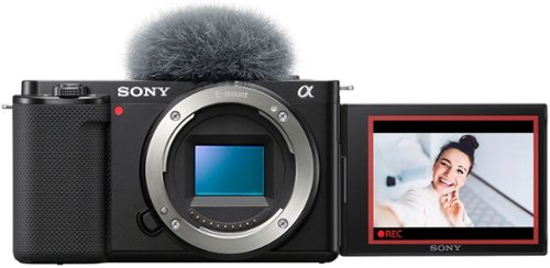 Sony - Alpha ZV-E10 Mirrorless Vlog Camera - Body Only - Black