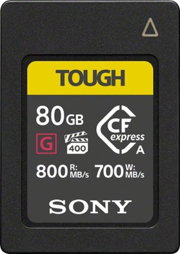 Sony - CEAG80T 80GB CFexpress Type A Memory Card